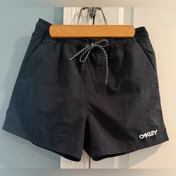 Oakley Other - Oakley Hydrolix Black Drawstring Swim Shorts Men’s XS